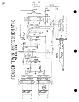 Fender Twin-5E8 - Schematic 